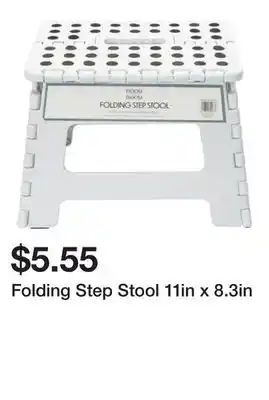 Five Below Folding Step Stool 11in x 8.3in offer