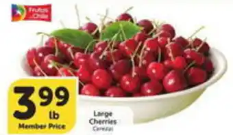 Albertsons Large Cherries offer