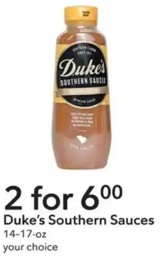 Publix Duke's Southern Sauces offer