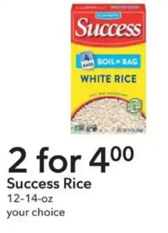 Publix Success Rice offer