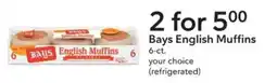 Publix BAYS English Muffins offer