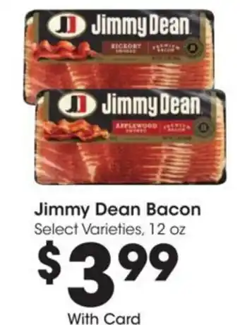 Kroger Jimmy Dean Bacon offer