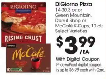 Kroger DiGiorno Pizza offer