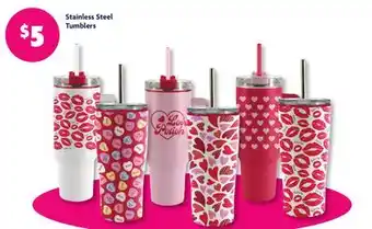 Family Dollar Stainless Steel Tumblers offer