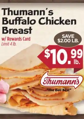 Dearborn Market Thumann's Buffalo Chicken Breast offer