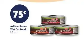 Family Dollar Ashland Farms Wet Cat Food offer