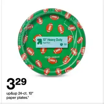 Target up & up 24-ct. 10 paper plates offer