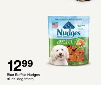 Target Blue Buffalo Nudges 16-oz. dog treats offer