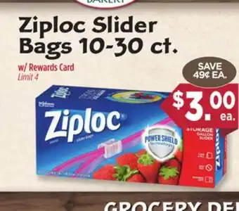 Dearborn Market Ziploc Slider Bags offer