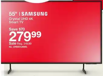 Target Samsung 55 Crystal UHD 4K Smart TV offer