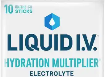 Target Liquid I. V. 10-ct. electrolyte powder packets offer