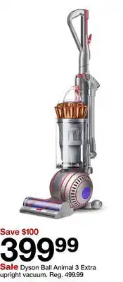 Target Dyson Ball Animal 3 Extra upright vacuum offer