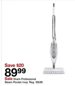 Target Shark Professional Steam Pocket mop offer