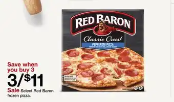 Target Select Red Baron frozen pizza offer