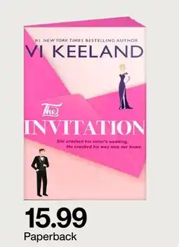 Target VI Keeland The Invitation Paperback offer