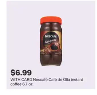 CVS Nescafé Café de Olla instant coffee 6.7 oz offer