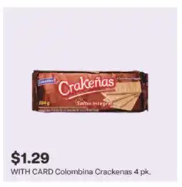 CVS Colombina Crackenas 4 pk offer