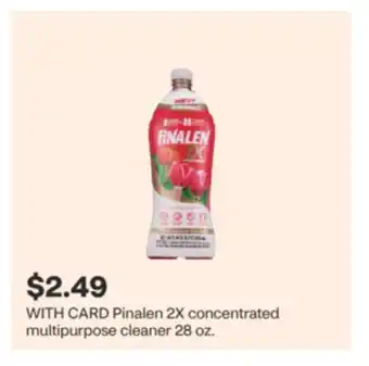 CVS Pinalen 2X concentrated multipurpose cleaner 28 oz offer