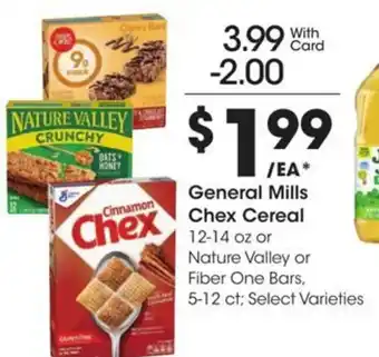 Kroger General Mills Chex Cereal offer