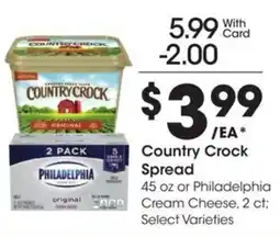 Kroger Country Crock Spread offer