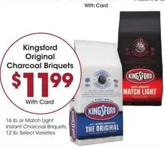 Kroger Kingsford Original Charcoal Briquets offer