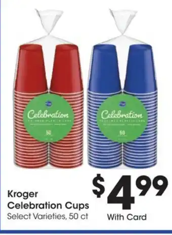 Kroger Kroger Celebration Cups offer