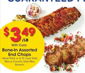 Kroger Bone-In Assorted End Chops offer