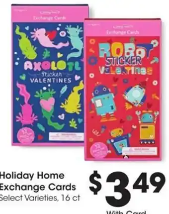 Kroger Holiday Home Exchange Cards offer