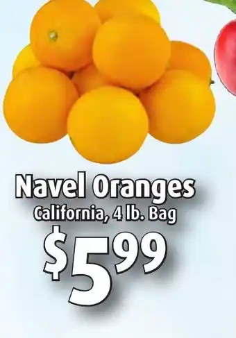 Gristedes Navel Oranges offer