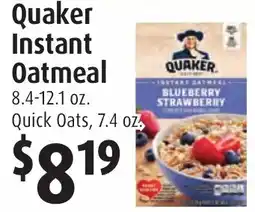 Gristedes Quaker Instant Oatmeal offer