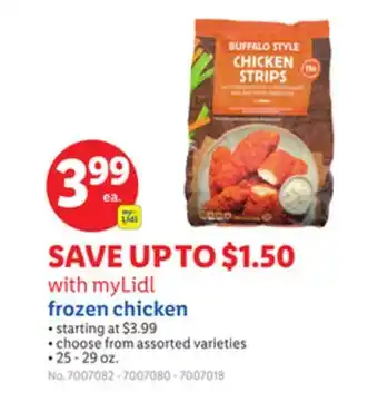 Lidl frozen chicken offer