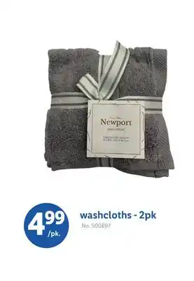 Lidl washcloths-2pk offer