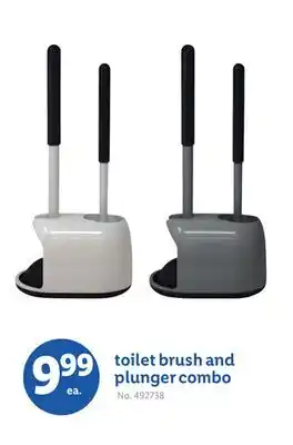 Lidl toilet brush and plunger combo offer