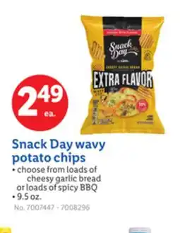 Lidl Snack Day wavy potato chips offer