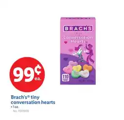 Lidl Brach's tiny conversation hearts offer