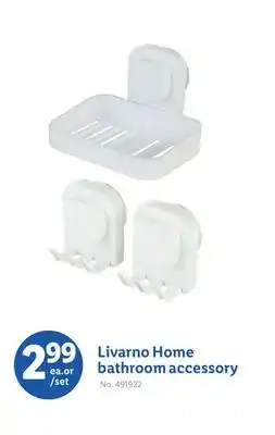 Lidl Livarno Home bathroom accessory offer