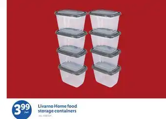 Lidl Livarno Home food storage containers offer