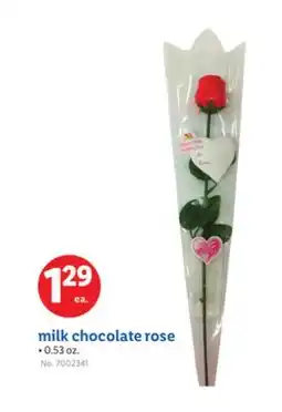 Lidl milk chocolate rose offer