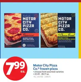 Lidl Motor City Pizza Co. frozen pizza offer