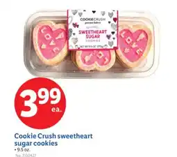 Lidl Cookie Crush sweetheart sugar cookies offer