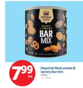 Lidl Imperial Nuts sweet & savory bar mix offer