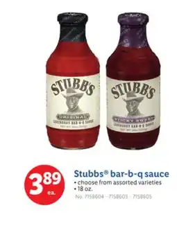 Lidl Stubbs bar-b-q sauce offer