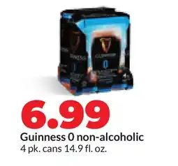 Hy-Vee Guinness 0 non-alcoholic offer