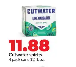 Hy-Vee Cutwater spirits offer