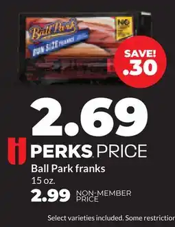 Hy-Vee Ball Park franks offer