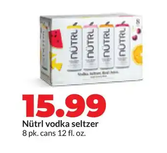 Hy-Vee Nütrl vodka seltzer offer