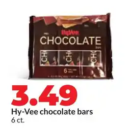 Hy-Vee Hy-Vee chocolate bars offer