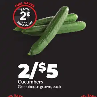 Hy-Vee Cucumbers offer