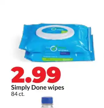 Hy-Vee Simply Done wipes offer