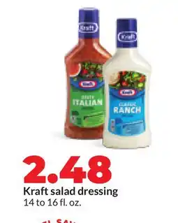 Hy-Vee Kraft salad dressing offer